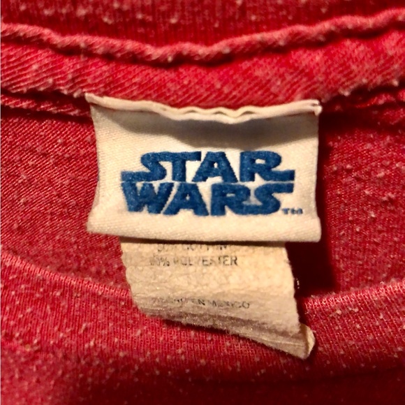 Star Wars T Shirt Med. Millennium Falcon Diagram V. Soft Comfy Vintage Vibes Tee - Picture 5 of 7